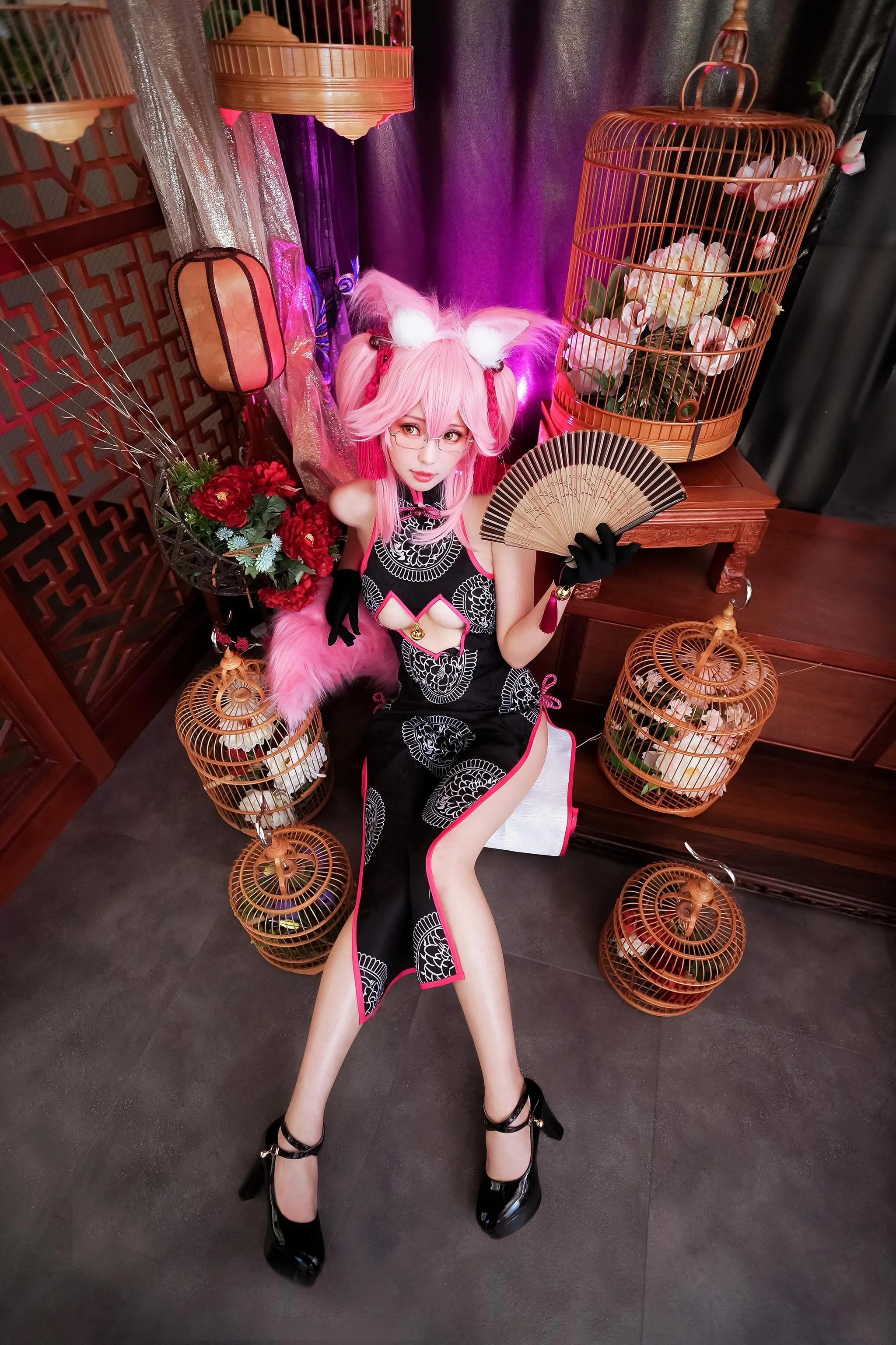 ElyEE子 – NO.44 玉藻前-旗袍 [33P]插图1